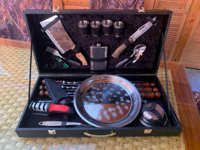 Набор №11 в коробке кожзам "Дипломат из Сочи"