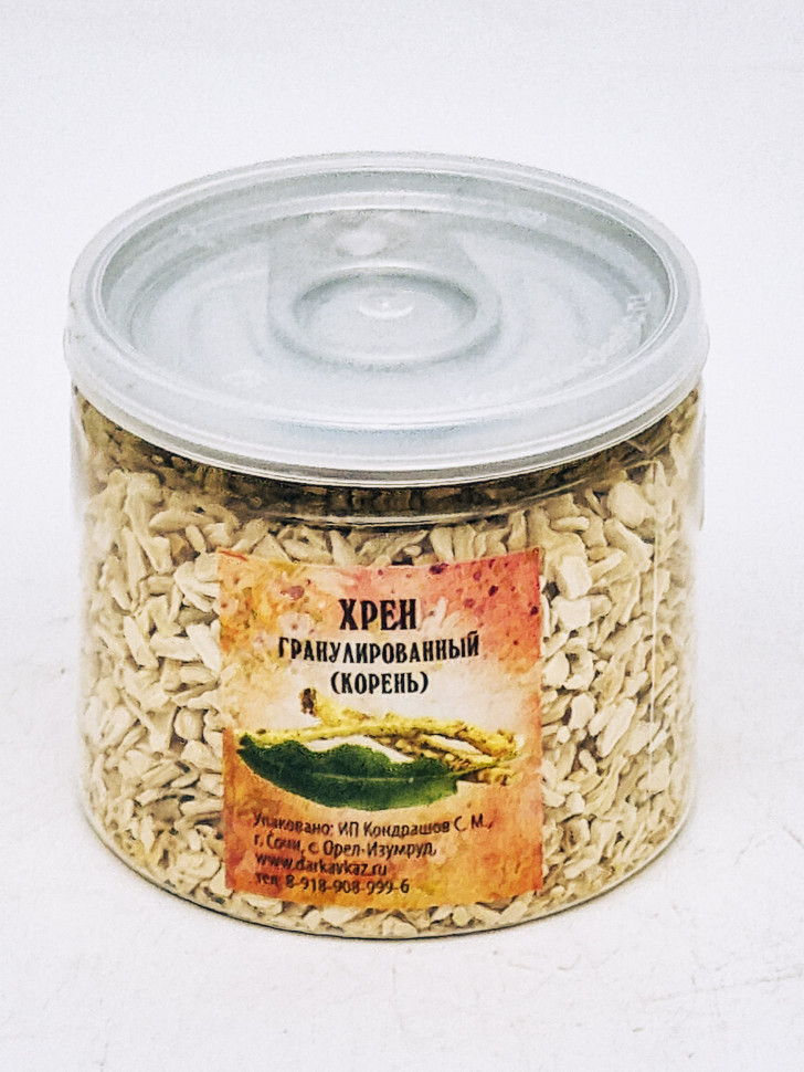 Хрен гранулированый 50гр в пэт