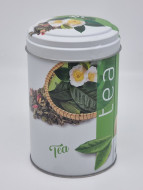 Зеленый чай ручной сбор 120гр в железной банке Сканди