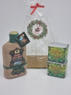 Набор 566 Праздничный чай черный, зеленый и бальзам Лаго-Наки с новым годом Набор 566 Праздничный чай черный, зеленый и бальзам Лаго-Наки с новым годом