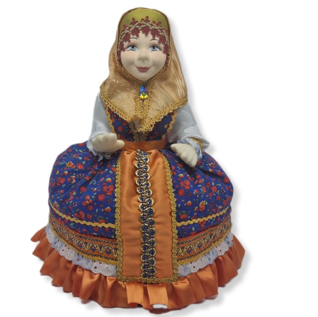 Грелка на чайник "Кукла Любава" 40см Грелка на чайник "Кукла Любава" 40см