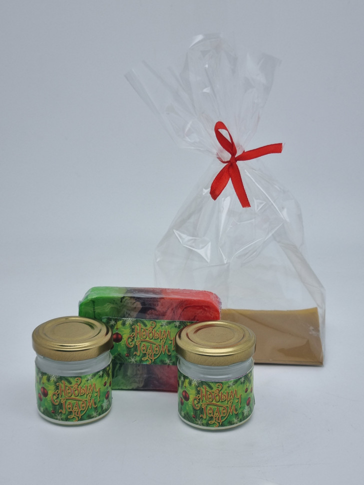 Набор 519 косметики лечебные травы с новым годом