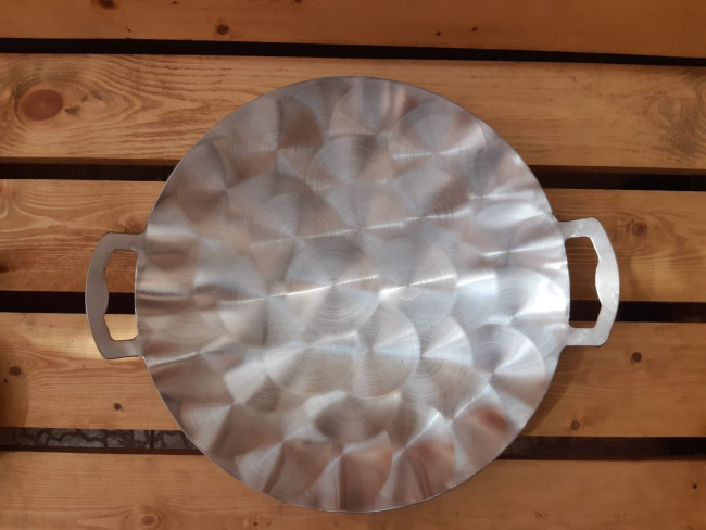 Тарелка Садж из нержавейки 35см"