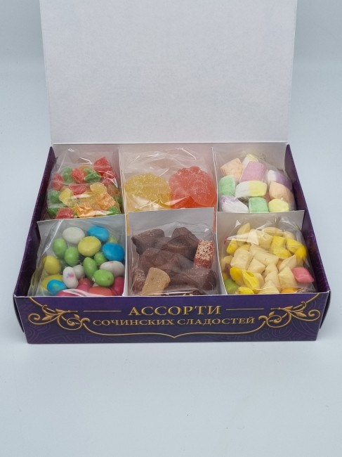 Ассорти сочинских сладостей "Адлер" 540гр Ассорти сочинских сладостей "Адлер" 540гр