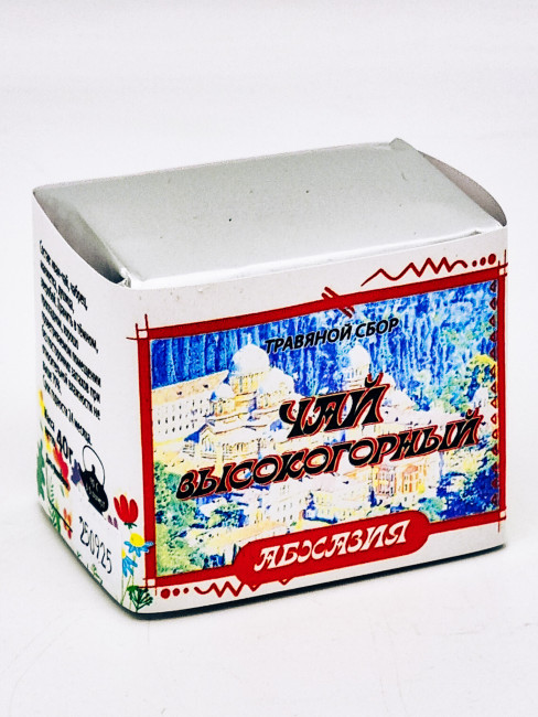 Краснополянский чай "Высокогорный" 40гр Абхазия