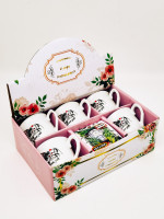 Набор из 5 кофейных чашек с кофе 100гр Абхазия