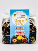 Подарок на день рождения чай черный с добавками "Мишки" 100гр