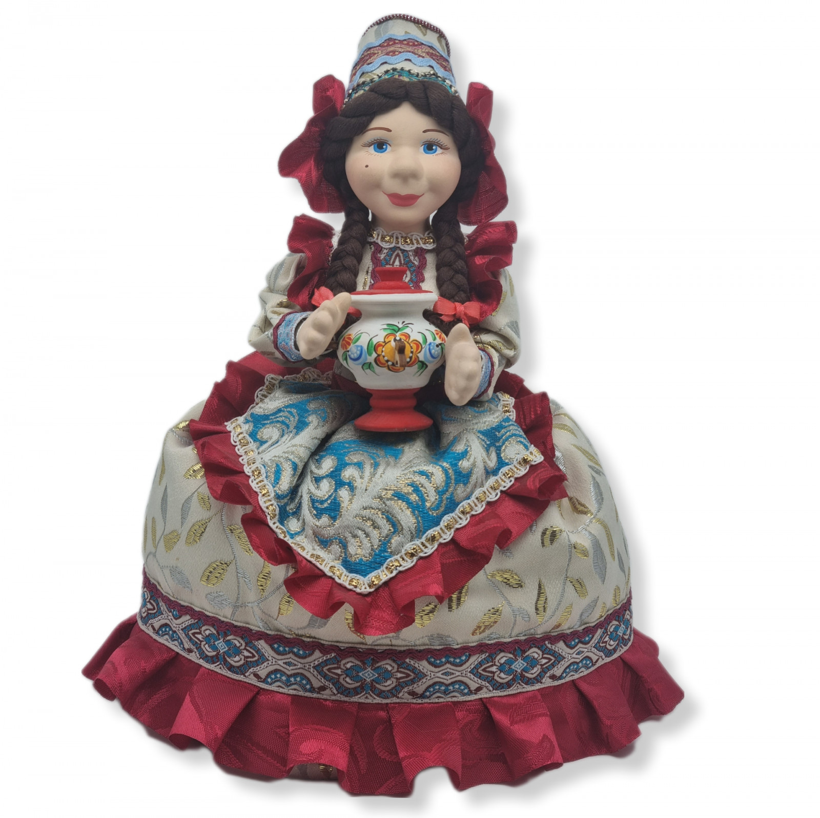 Кукла на чайник своими руками