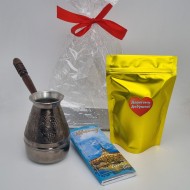 Набор кофе, турка, шоколад Дорогому дедушке Набор кофе, турка, шоколад Дорогому дедушке