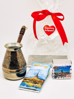Набор кофе, турка, шоколад Дорогому дедушке