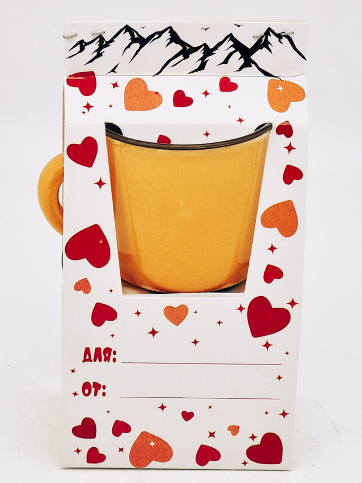 Чай черный ручной сбор 35гр с кружкой мини Сочи