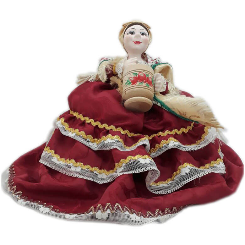 Грелка на чайник "Кукла Даша" 50см