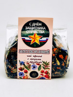 Подарок на 23 февраля чай черный с добавками "Высокогорный" 100гр