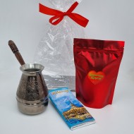 Набор кофе, турка, шоколад Дорогому другу Набор кофе, турка, шоколад Дорогому другу