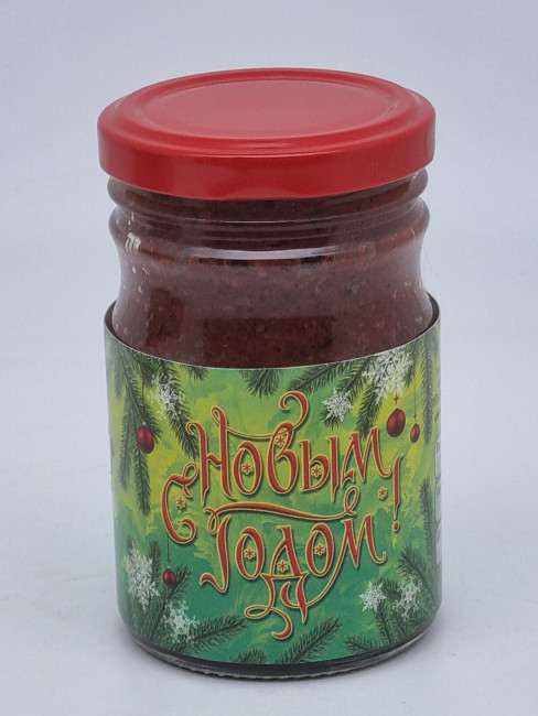 Аджика красная Элитная 200гр с новым годом