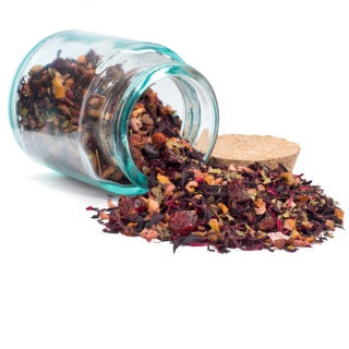 Чёрный чай "Вишнёвый пунш" 50гр