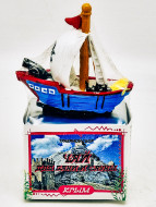 Краснополянский чай "для сауны и бани" 40гр с сувениром парусник Крым