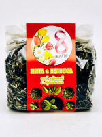 Подарок на 8 марта чай черный с добавками "Мята и мелисса" 100гр