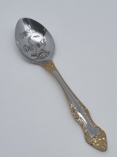 Ложка чайная подарочная "Дедушке"