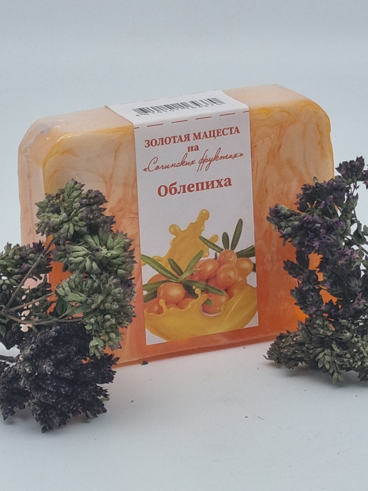 Мыло Золотая Мацеста "Облепиха" 100гр