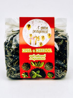 Подарок на день рождения чай черный с добавками "Мята и мелисса" 100гр