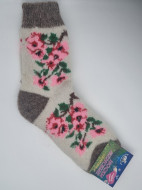 Носки женские вязаные №3 "Сакура" Носки женские вязаные №3 "Сакура"