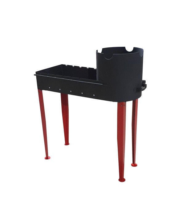 Разборный мангал - печь на 8л Разборный мангал - печь на 8л