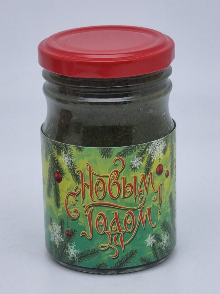 Аджика зелень Элитная 200гр с новым годом