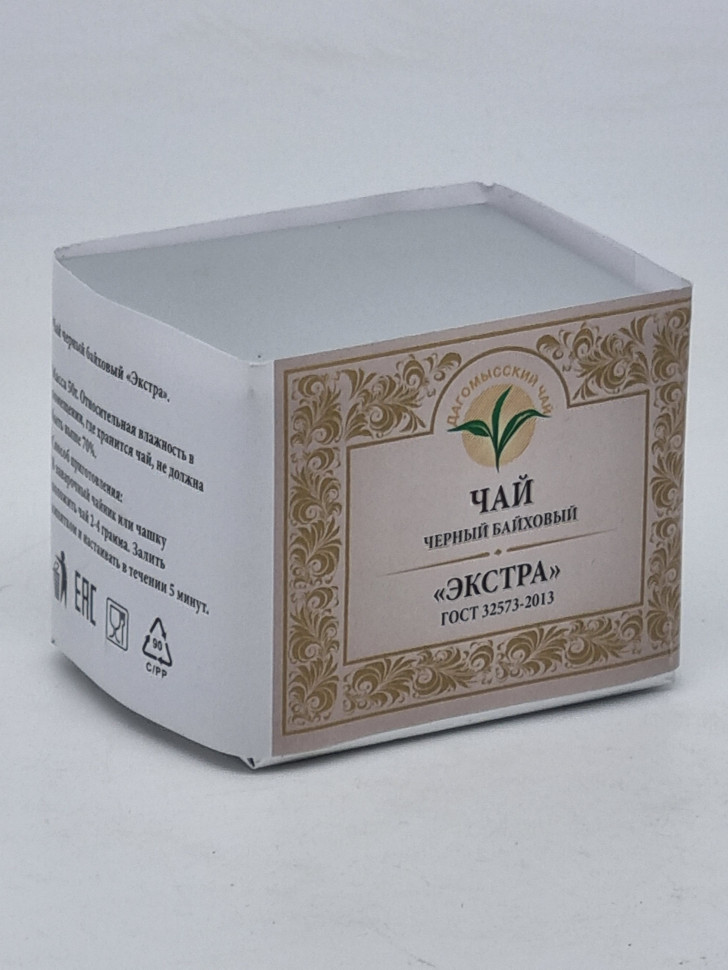 Чай черный "Экстра" сорт высший бандеролька 50гр