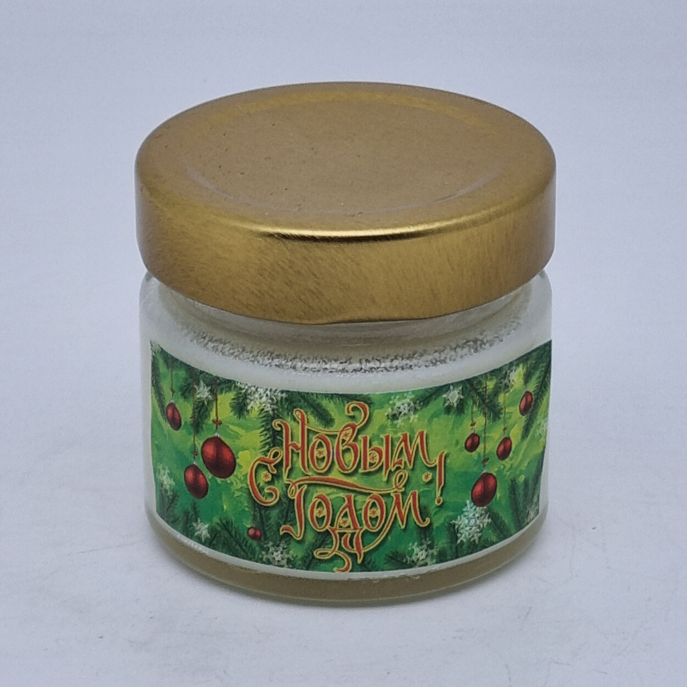 Масло ШИ с маслом миндаль, жасмин, лимон, бергамот ЗМ 100мл с новым годом