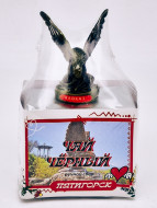 Чай черный ручной сбор 35гр Пятигорск с сувениром орел средний Чай черный ручной сбор 35гр Пятигорск с сувениром орел средний