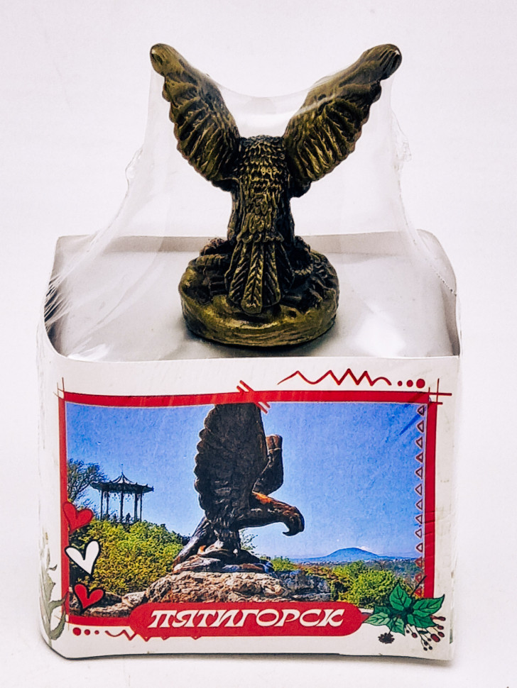 Чай черный ручной сбор 35гр Пятигорск с сувениром орел средний