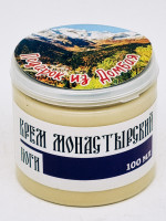 Крем монастырский ноги 100мл в пэт подарок из Домбая