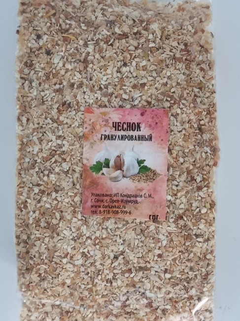 Чеснок гранулированный 100гр