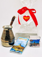 Набор кофе, турка, шоколад Любимому папе