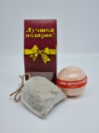 Набор 245 для бани соль для ванны манго и запарка эвкалипт лучший подарок