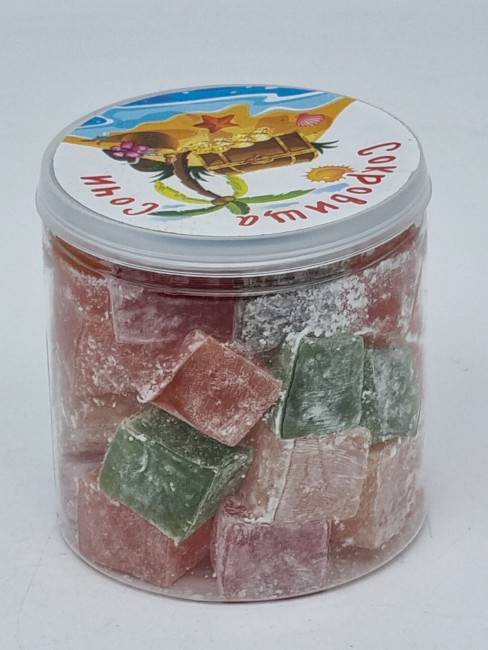 Рахат-лукум ассорти 125гр в пэт