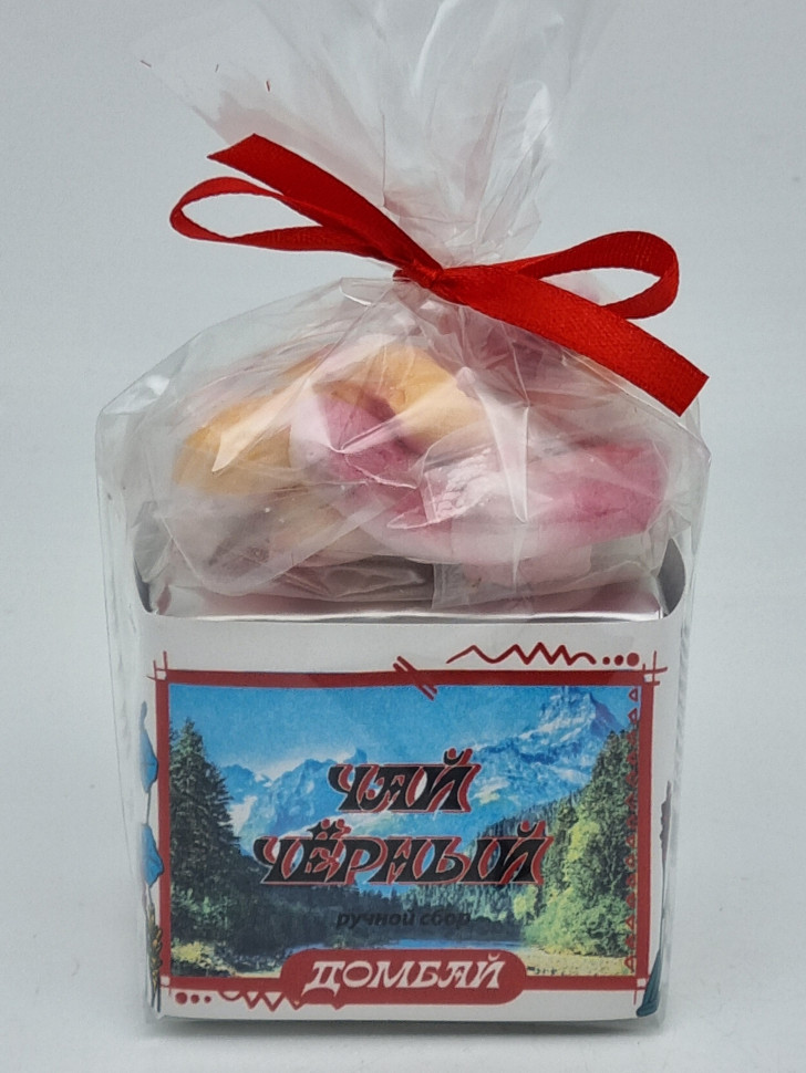 Чай черный ручной сбор 35гр + парварда 50гр Домбай