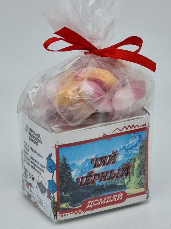 Чай черный ручной сбор 35гр + парварда 50гр Домбай