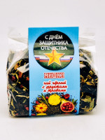 Подарок на 23 февраля чай черный с добавками "Мишки" 100гр