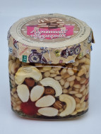 Мед с орехами ассорти 420гр лучший подарок