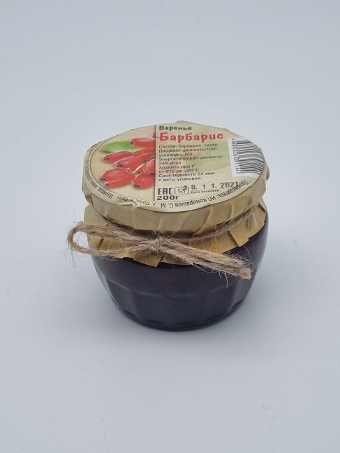 Варенье барбарис 200гр Варенье барбарис 200гр