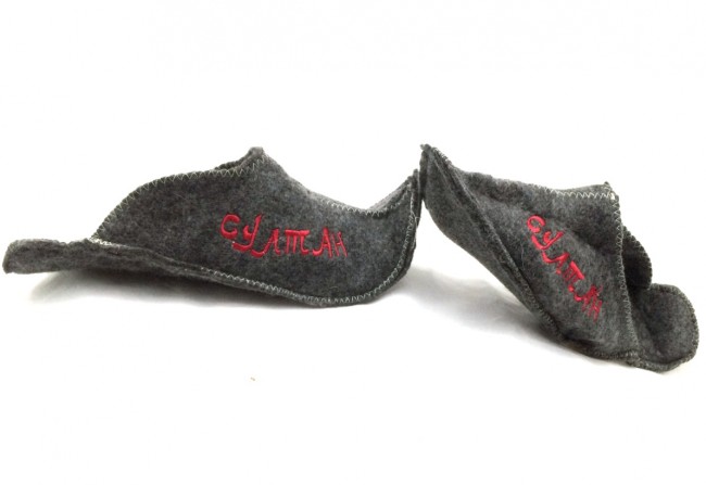 Тапочки для бани "Султан"