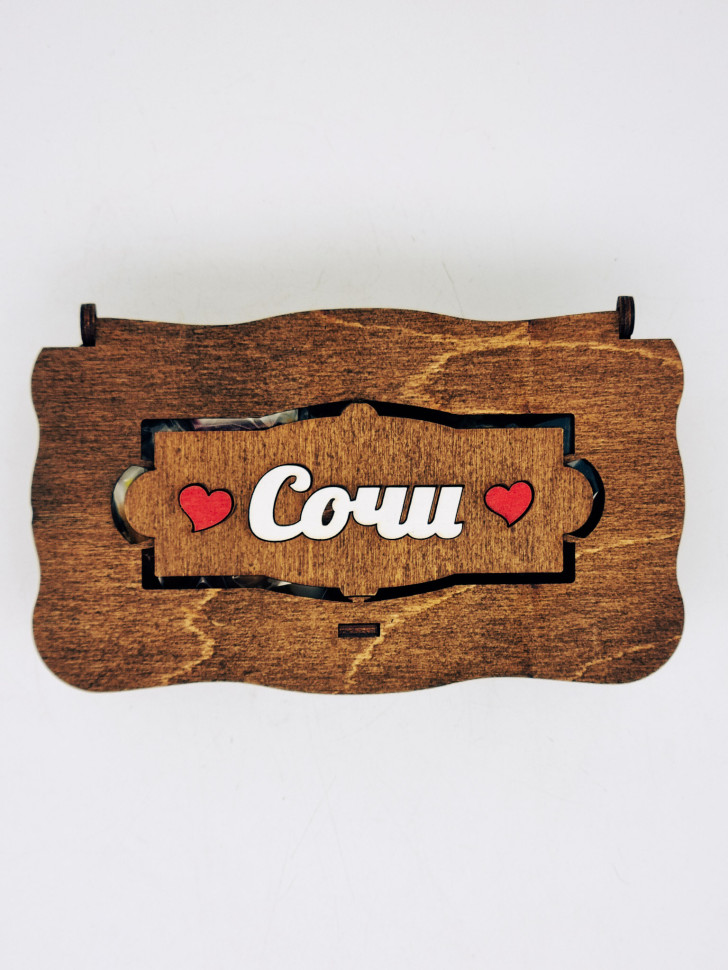 Сокровища Сочи Шкатулка №2 со сладостями и чаем