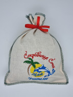 Чай черный в сувенирном мешке с вышивкой учителю 140гр