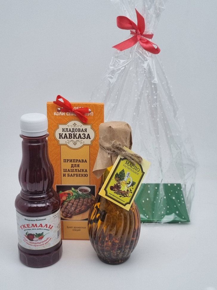 Ассорти для шашлыка "Соус, специи для шашлыка, масло со специями" №3