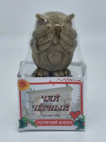 Чай черный ручной сбор 35гр с совой Горячий Ключ