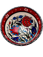 Пиала из керамики расписная 15см