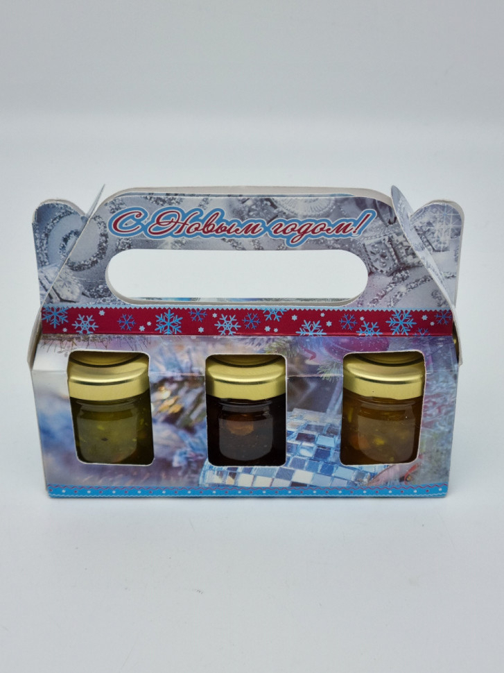 Набор Праздничный 3 варенья с новым годом