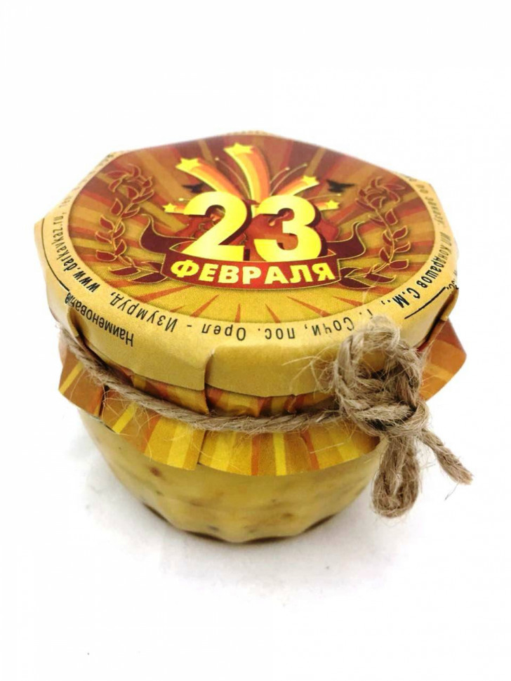 Мед с пыльцой с 23 февраля 170гр